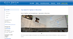Desktop Screenshot of city-optik-muenchen.de